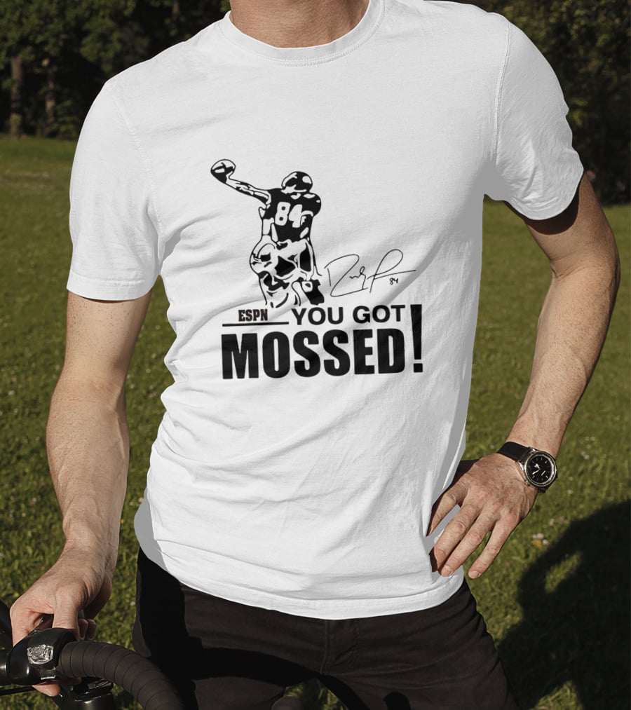 ESPN You Got Mossed 84 Signature Football T-Shirt