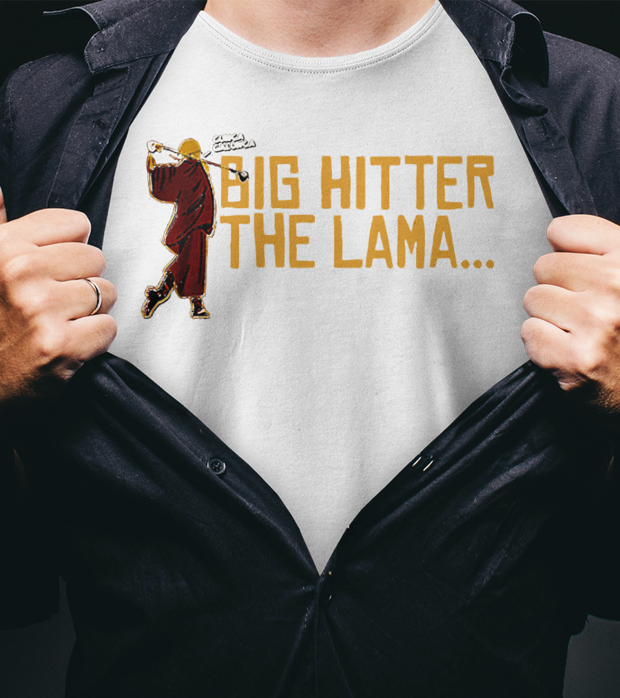 Big Hitter The Lama Golf Swing Insight T-Shirt