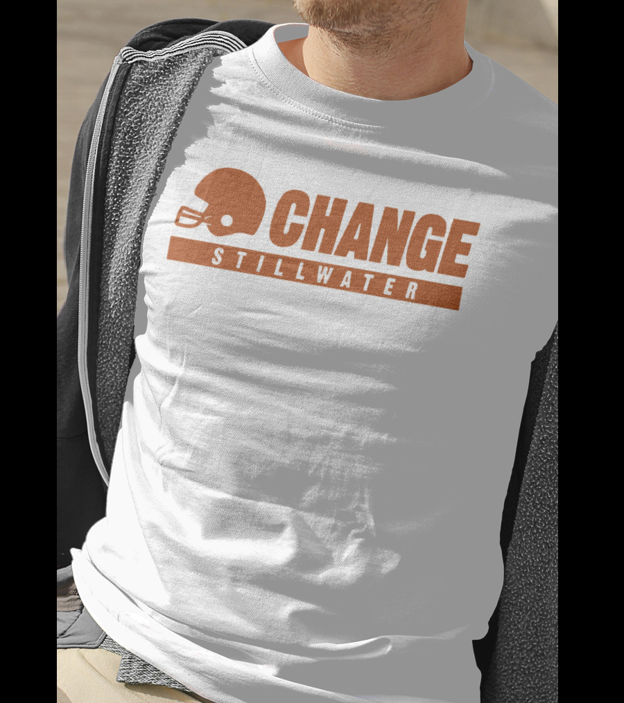 Stillwater Change Football Helmet T-Shirt