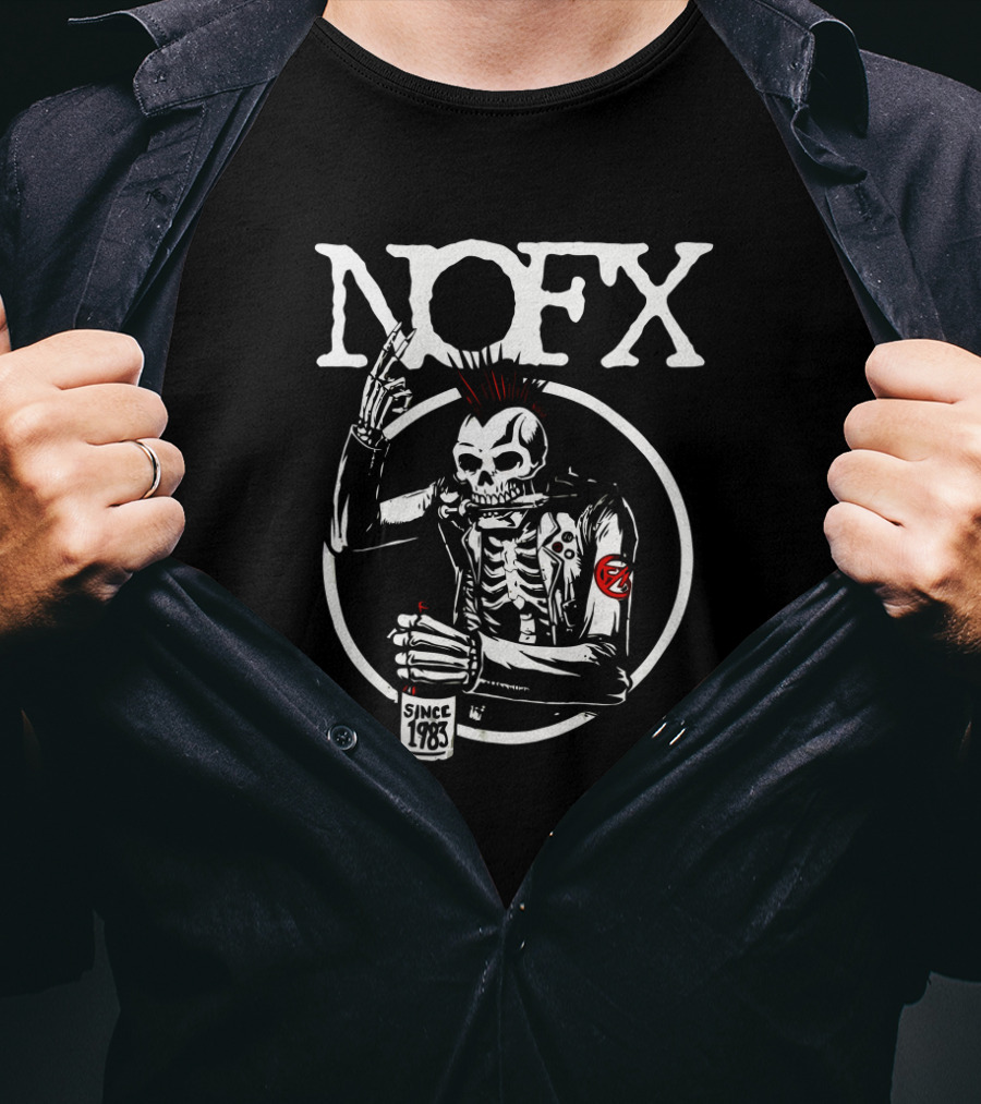 NOFX Skeleton Punk Since 1983 T-Shirt