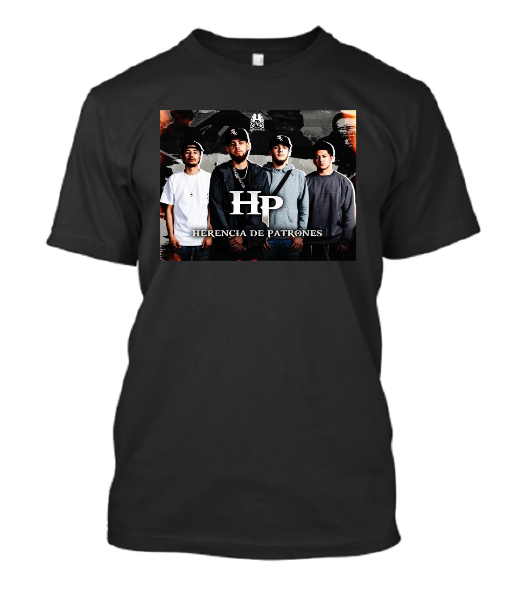 HP Herencia De Patrones Band Group Image T-Shirt