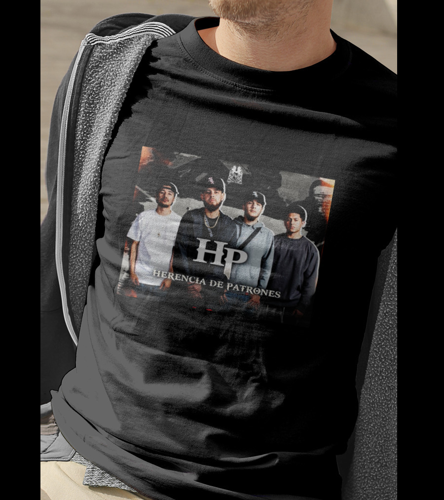 HP Herencia De Patrones Band Group Image T-Shirt
