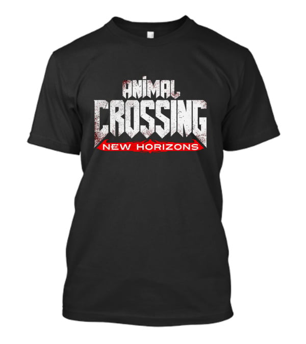 Animal Crossing New Horizons Doom Eternal Crossover T-Shirt