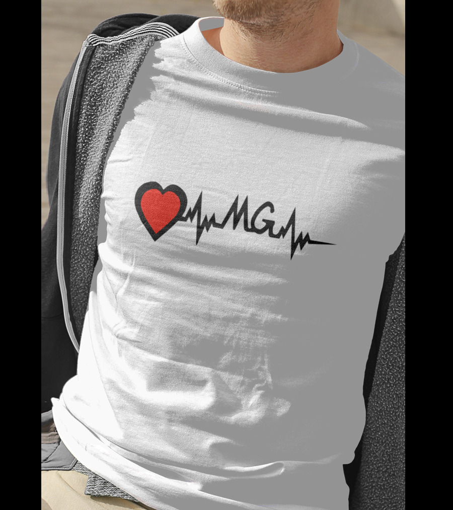 Heartbeat MG Marc Gomez Merch T-Shirt