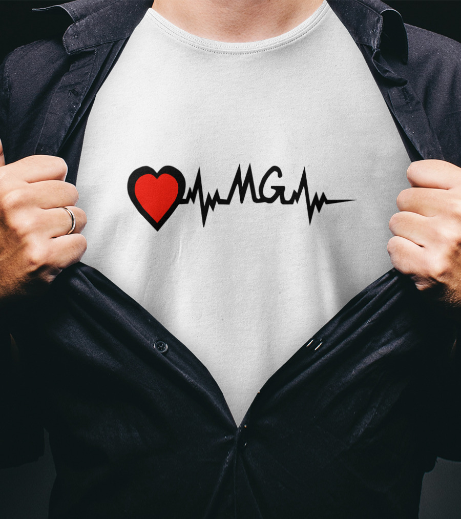 Heartbeat MG Marc Gomez Merch T-Shirt
