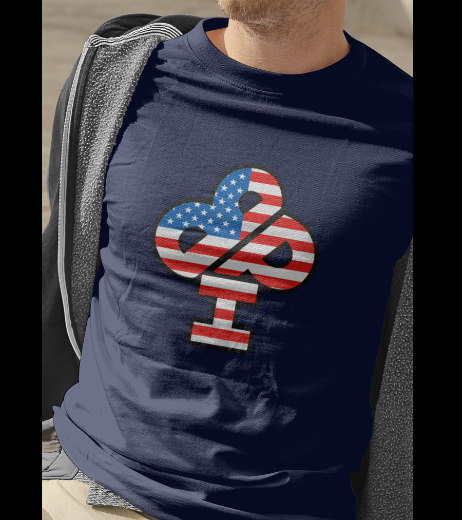 IDubbbz American Flag Logo IBP Merch T-Shirt