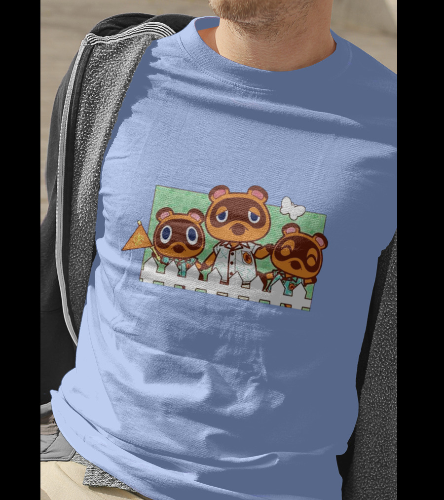 Animal Crossing New Horizons Tom Nook And Timmy And Tommy Trio Merch T-Shirt
