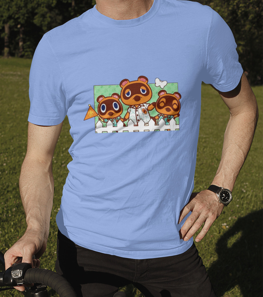 Animal Crossing New Horizons Tom Nook And Timmy And Tommy Trio Merch T-Shirt