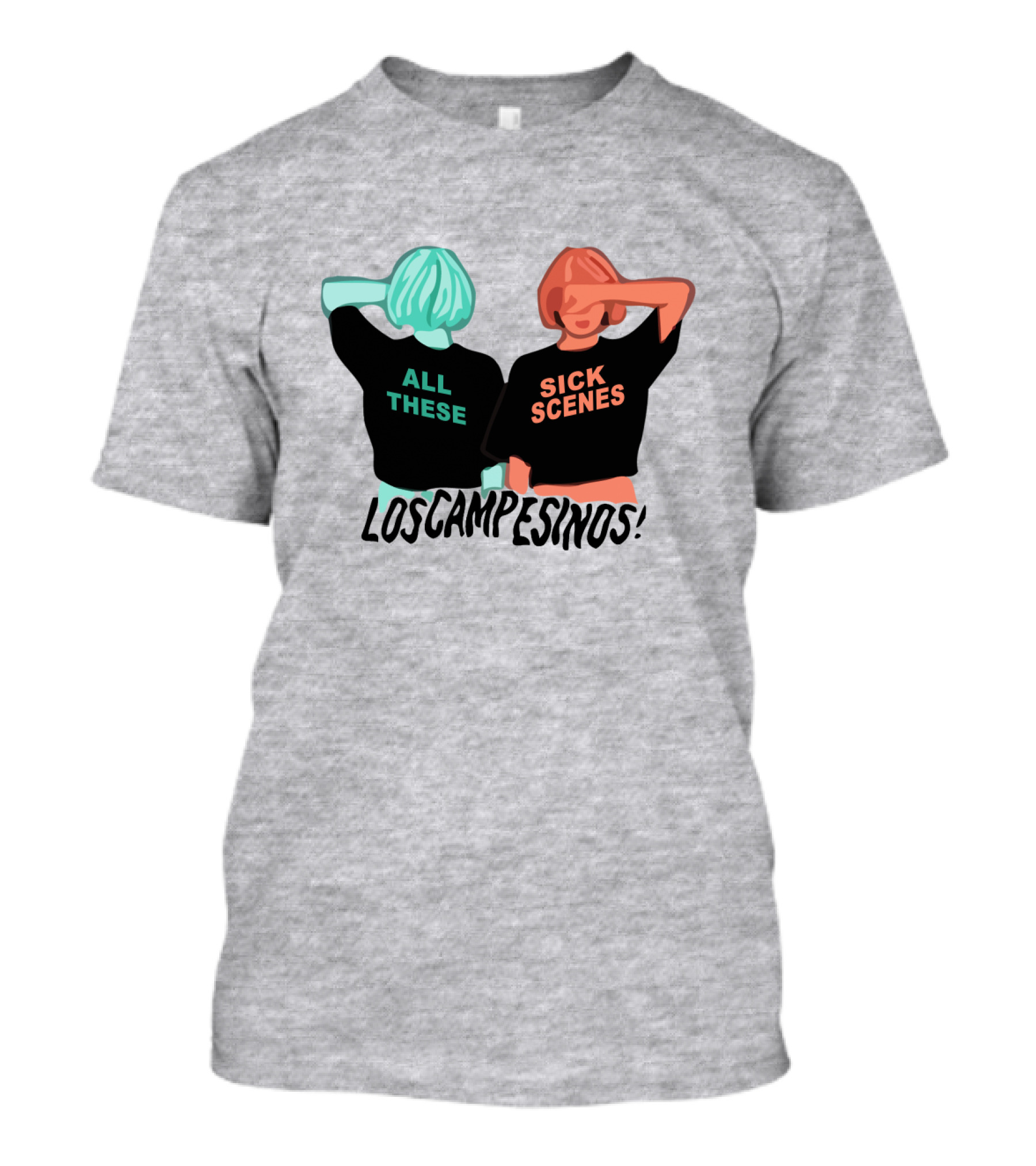 All These Sick Scenes Los Campesinos Wilbur Soot Merch T-Shirt