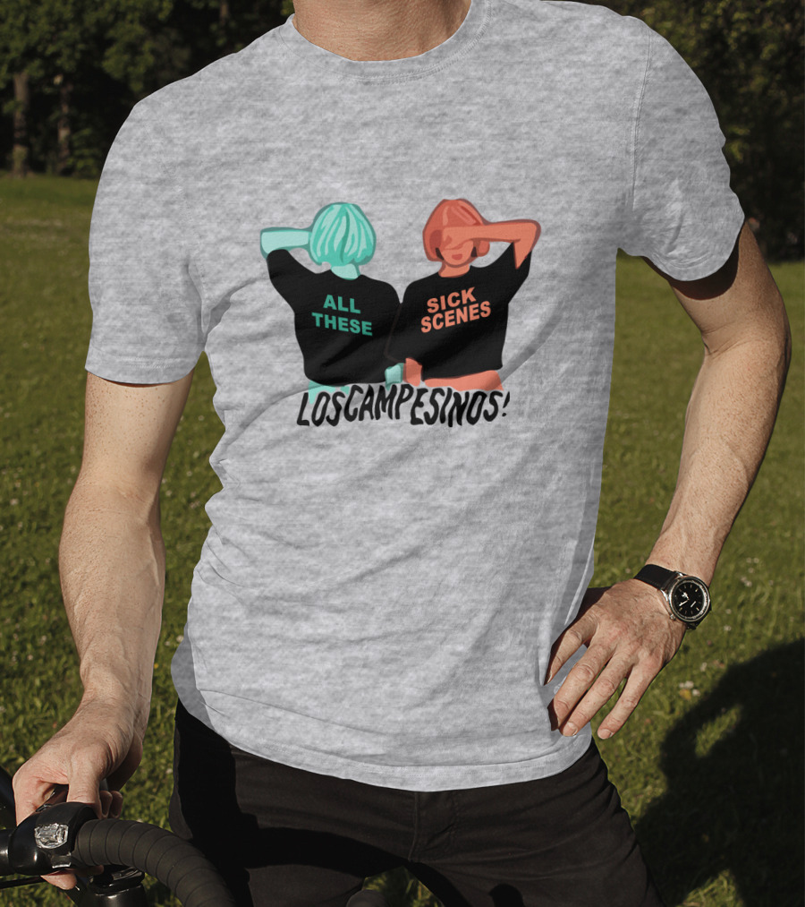 All These Sick Scenes Los Campesinos Wilbur Soot Merch T-Shirt