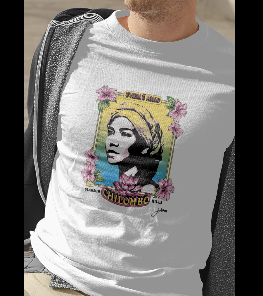 Jhené Aiko Chilombo Slauson Hills Floral T-Shirt