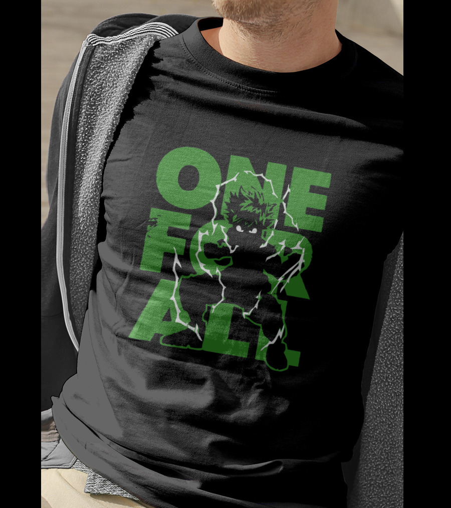 One For All My Hero Academia Midoriya Izuku T-Shirt