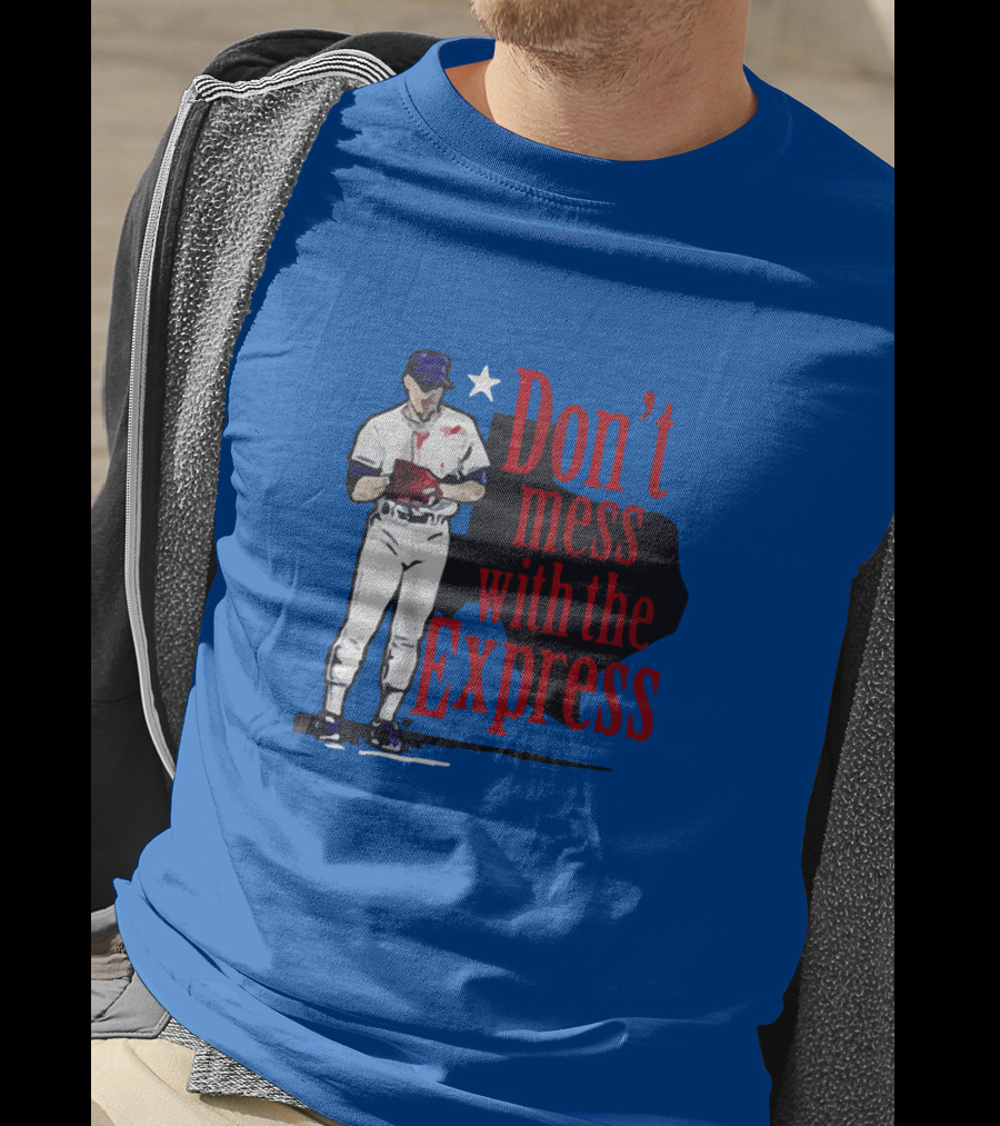 Don't Mess With The Express Bloody Nolan Ryan T-Shirt