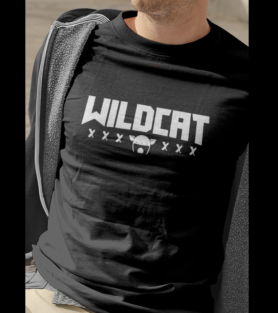 Wildcat XXX Pig Face Gaming Merch T-Shirt