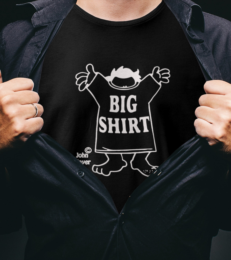 John Mayer Big Shirt Character T-Shirt