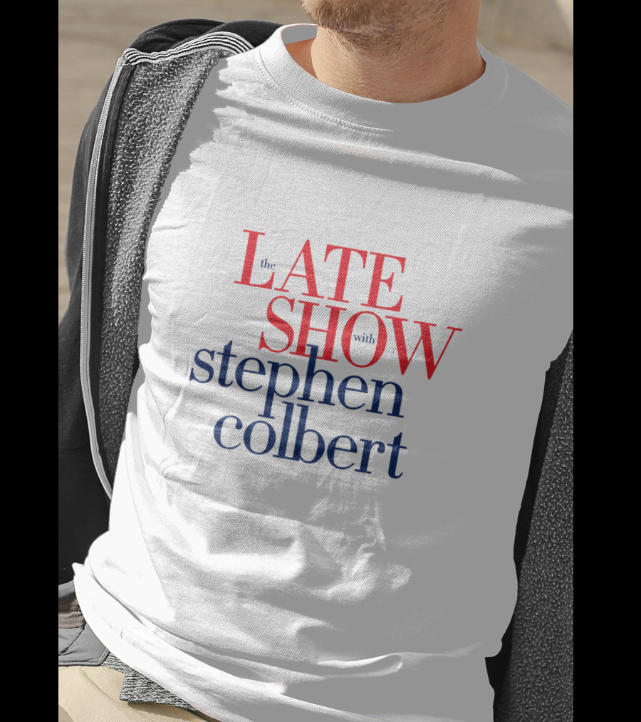 The Late Show With Stephen Colbert Fundraiser T-Shirt