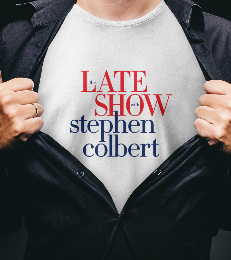 The Late Show With Stephen Colbert Fundraiser T-Shirt