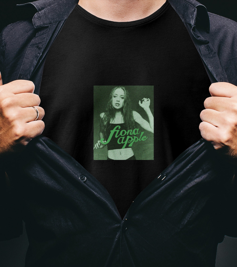 Fiona Apple Merch Vintage Green Pose T-Shirt