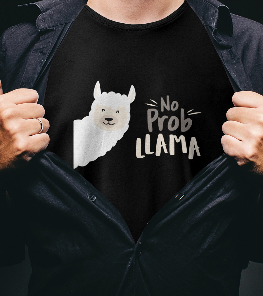 No Prob Llama Arts Merch T-Shirt