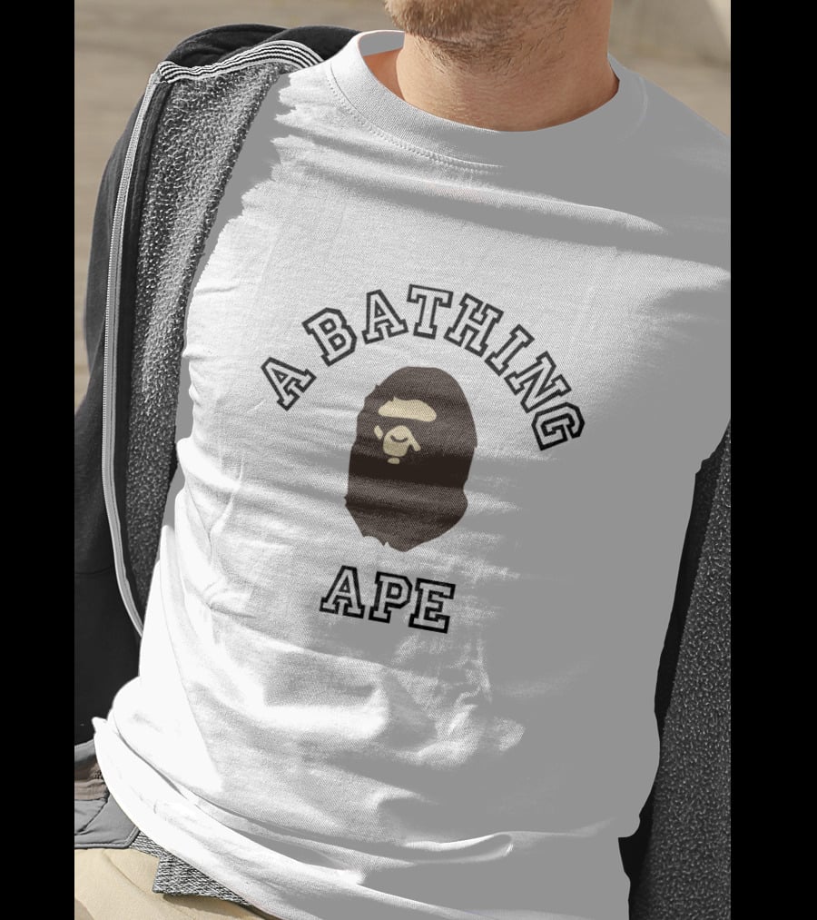 A Bathing Ape Iconic Logo Emblem T-Shirt