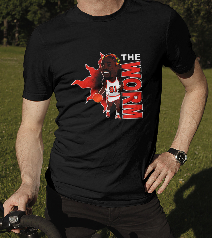 The Worm 91 Basketball Legend T-Shirt
