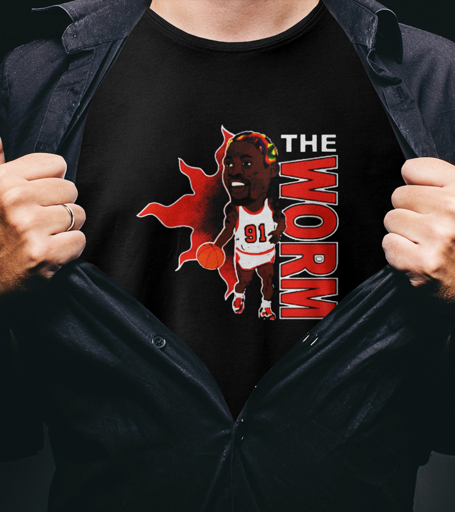 The Worm 91 Basketball Legend T-Shirt
