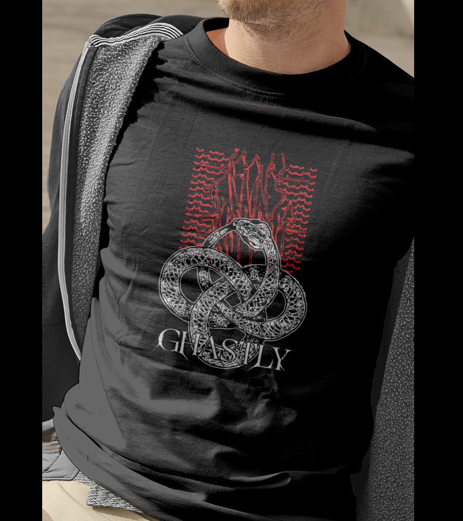 Ghastly Snake Fire T-Shirt