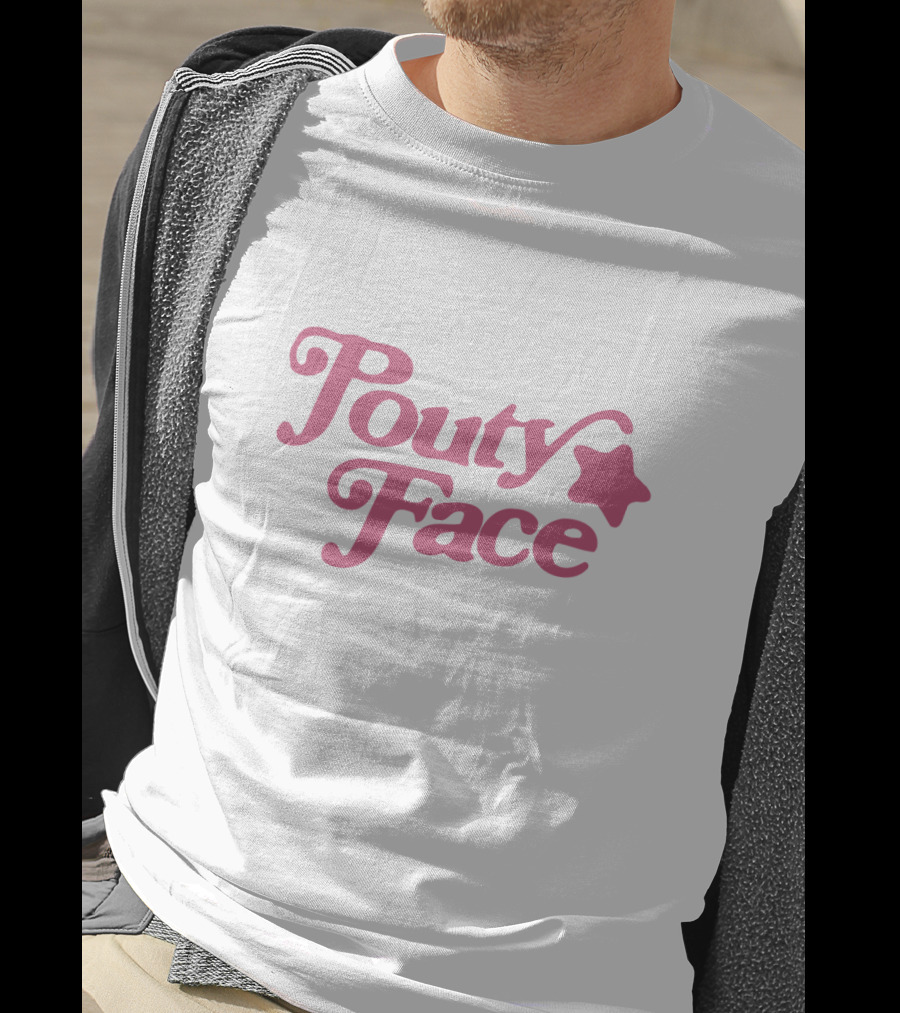 Pouty Face Star Merch T-Shirt