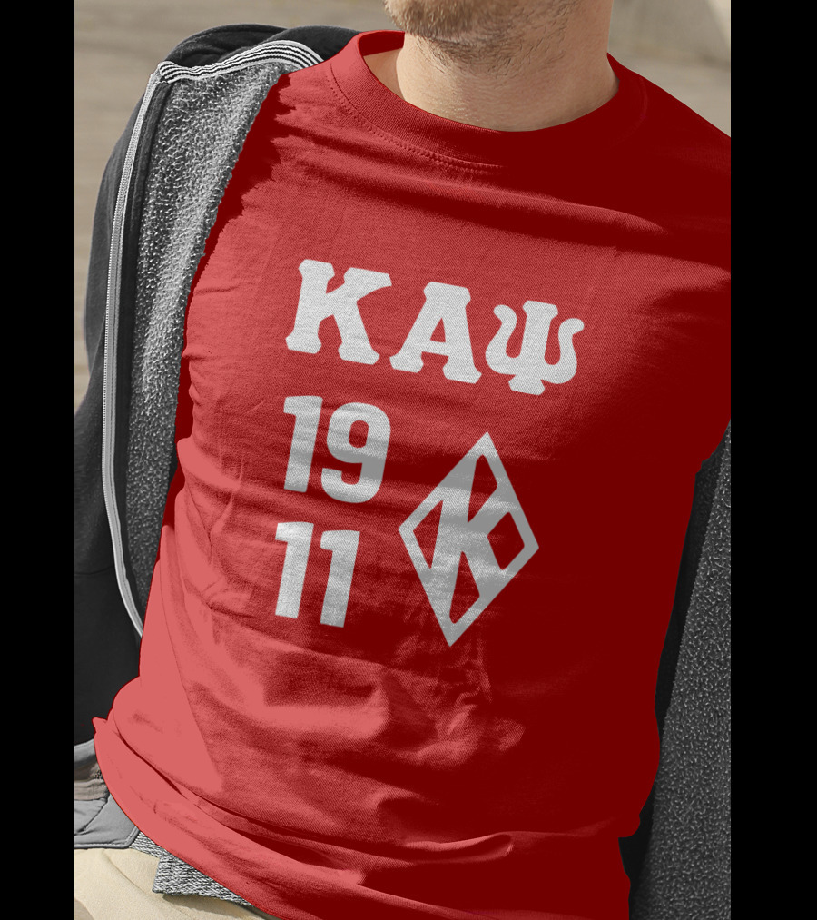 Kappa Alpha Psi 1911 Diamond Logo Boosie T-Shirt