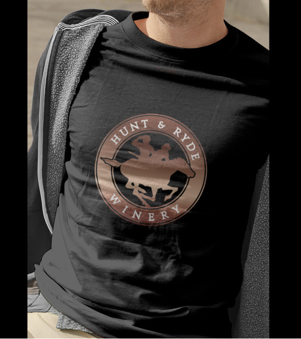 Hunt And Ryde Winery Riding Ranch T-Shirt