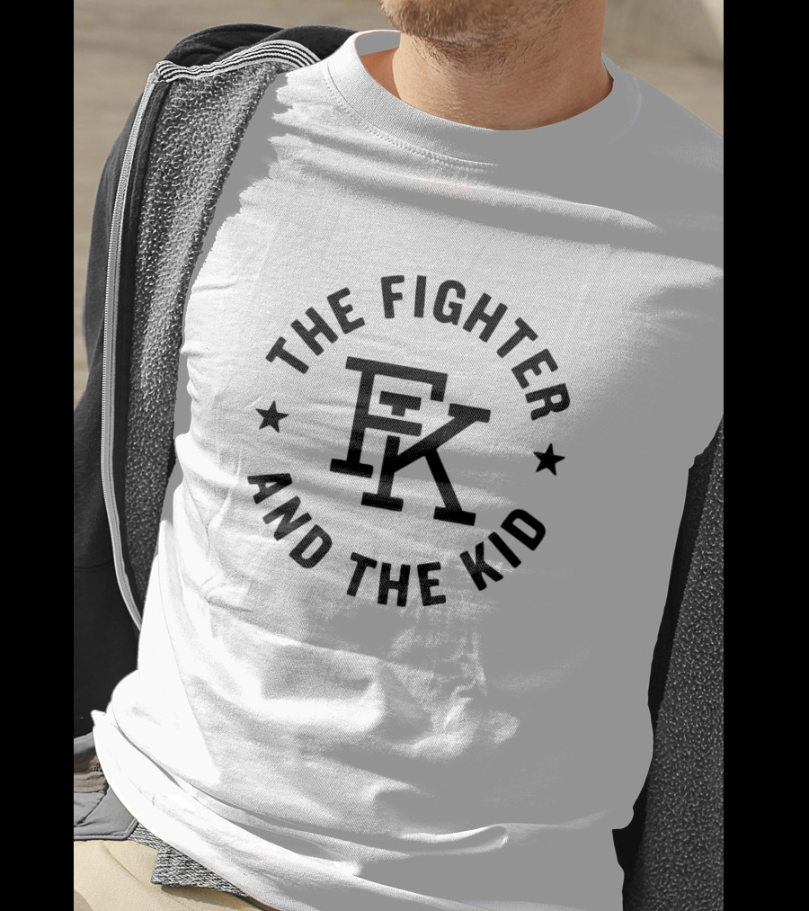 The Fighter And The Kid FK Logo Stars T-Shirt