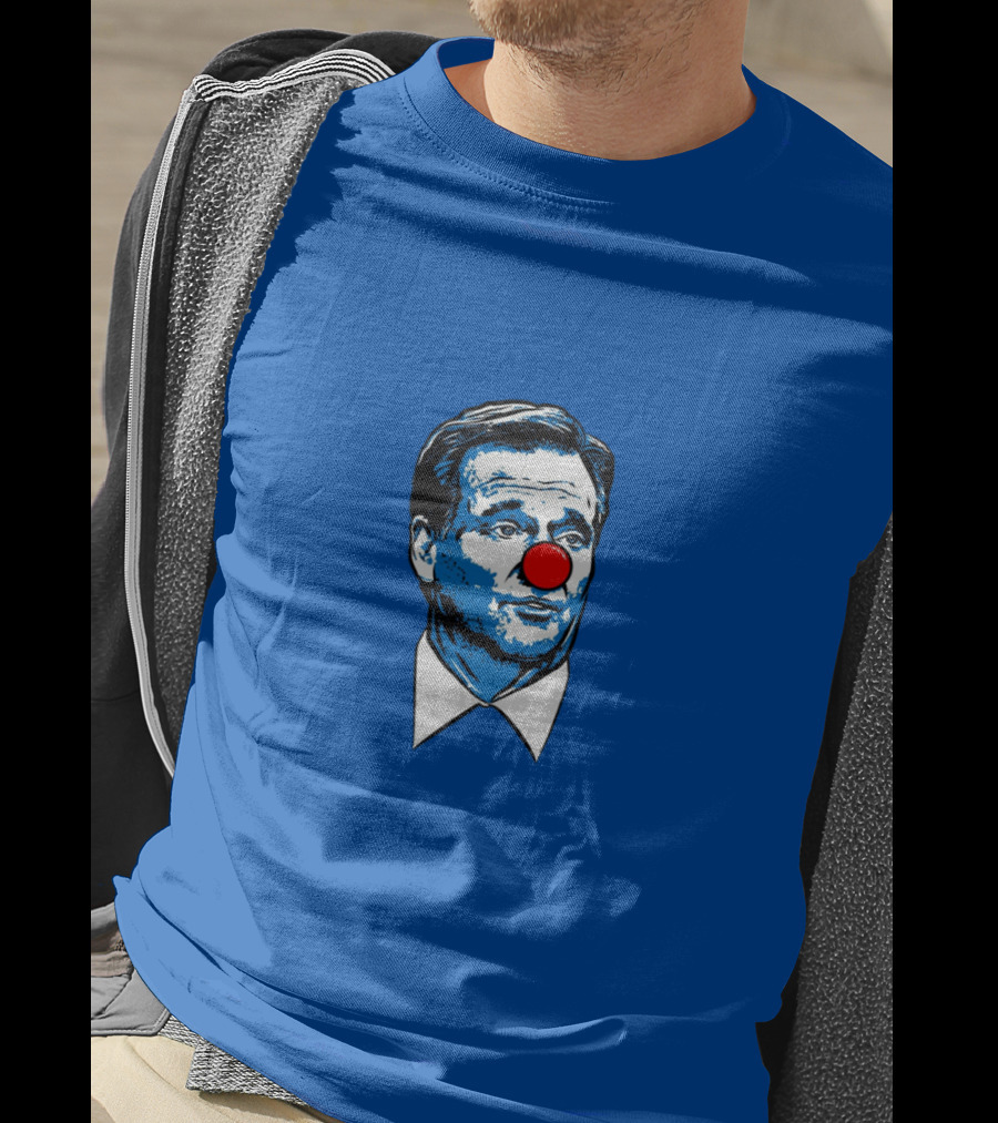 Goodell Clown Parody NFL Commissioner Red Nose Iconic Satire T-Shirt