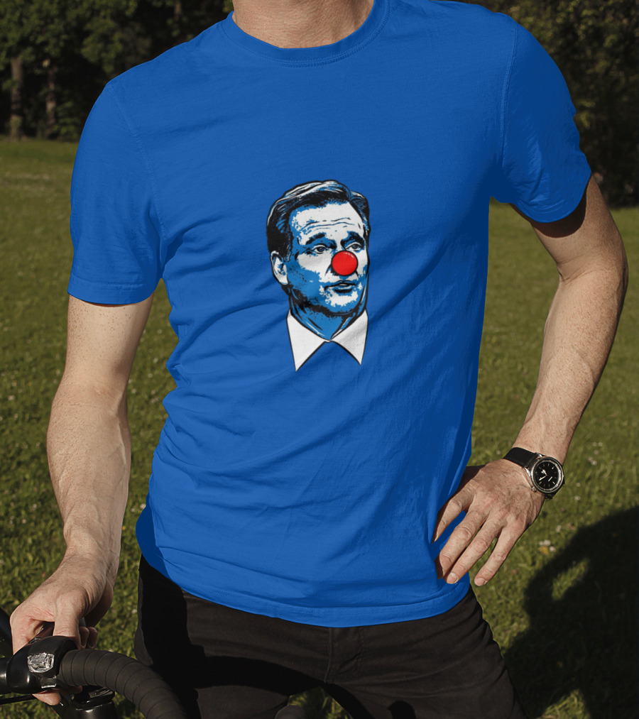 Goodell Clown Parody NFL Commissioner Red Nose Iconic Satire T-Shirt