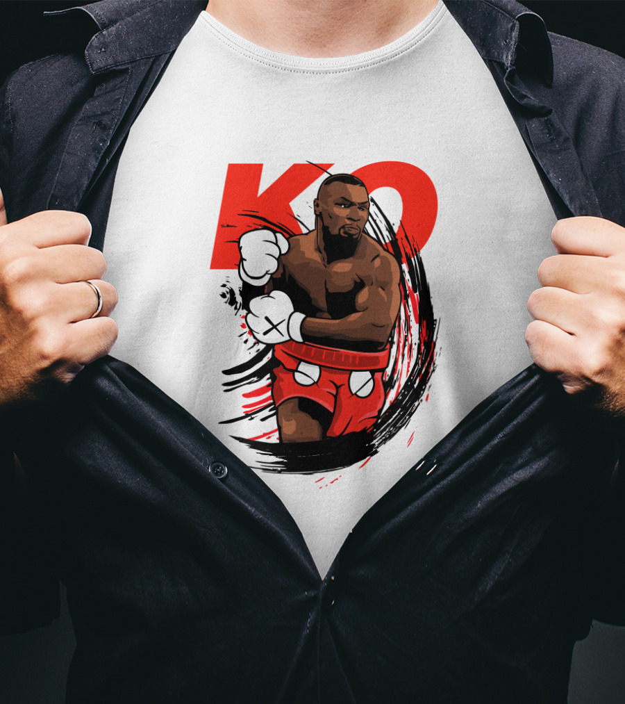 Mike Tyson KO Boxing Legend T-Shirt