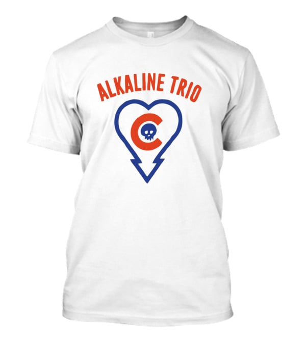 Alkaline Trio Heart Logo Skull T-Shirt