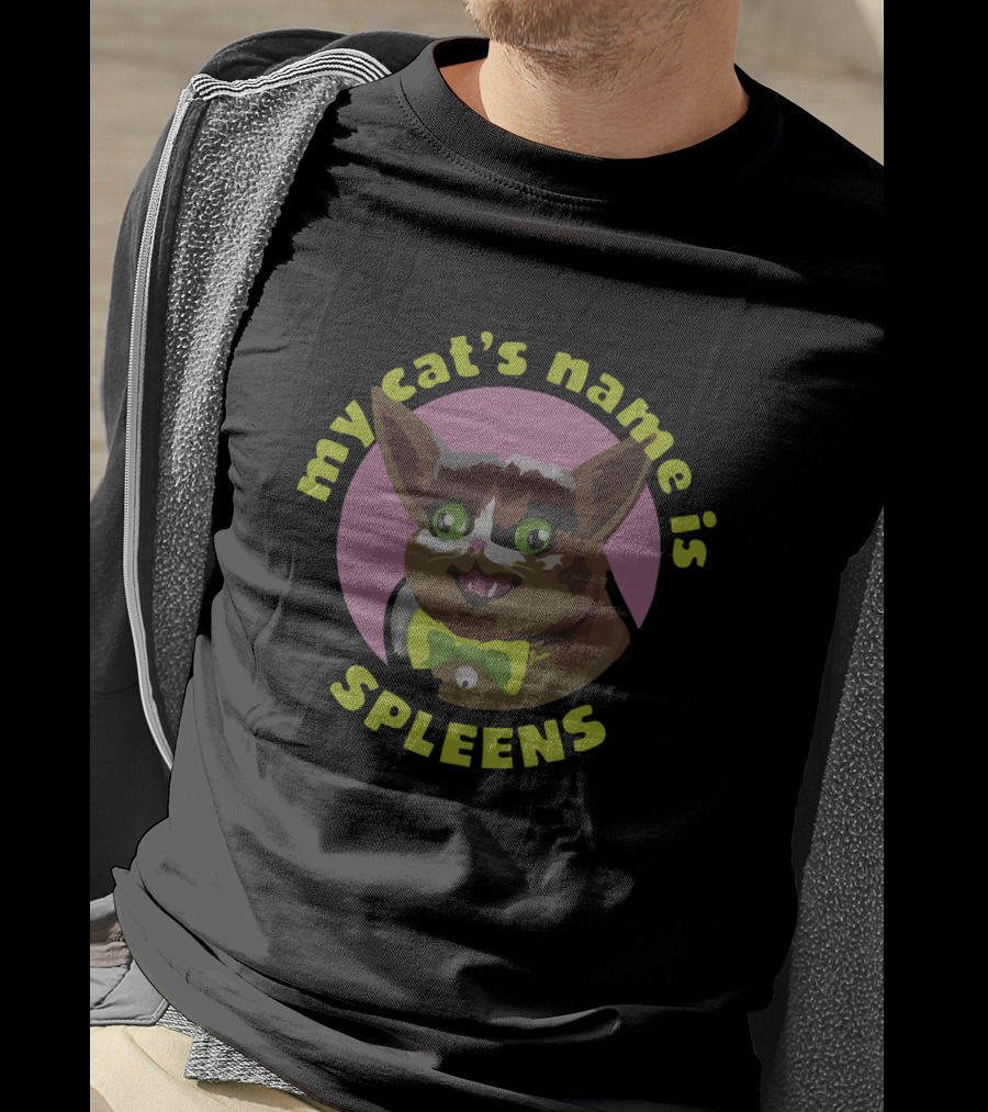 Graystillplays My Cat's Name Is Spleens Merch T-Shirt