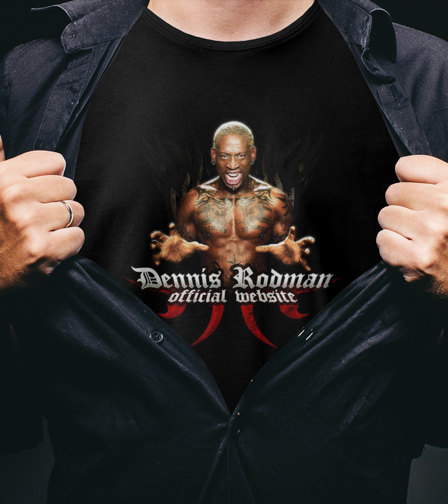 Dennis Rodman Official Website Rodzilla T-Shirt