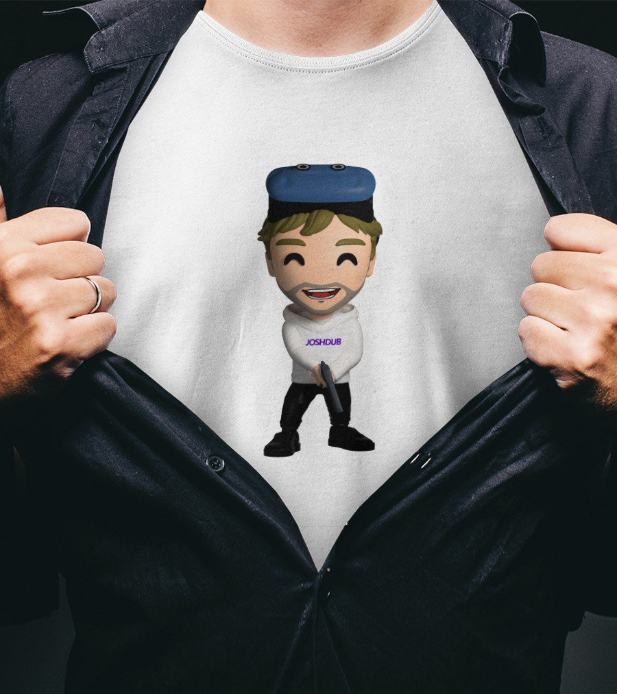 JOSHDUB Merch Character VR Figure T-Shirt