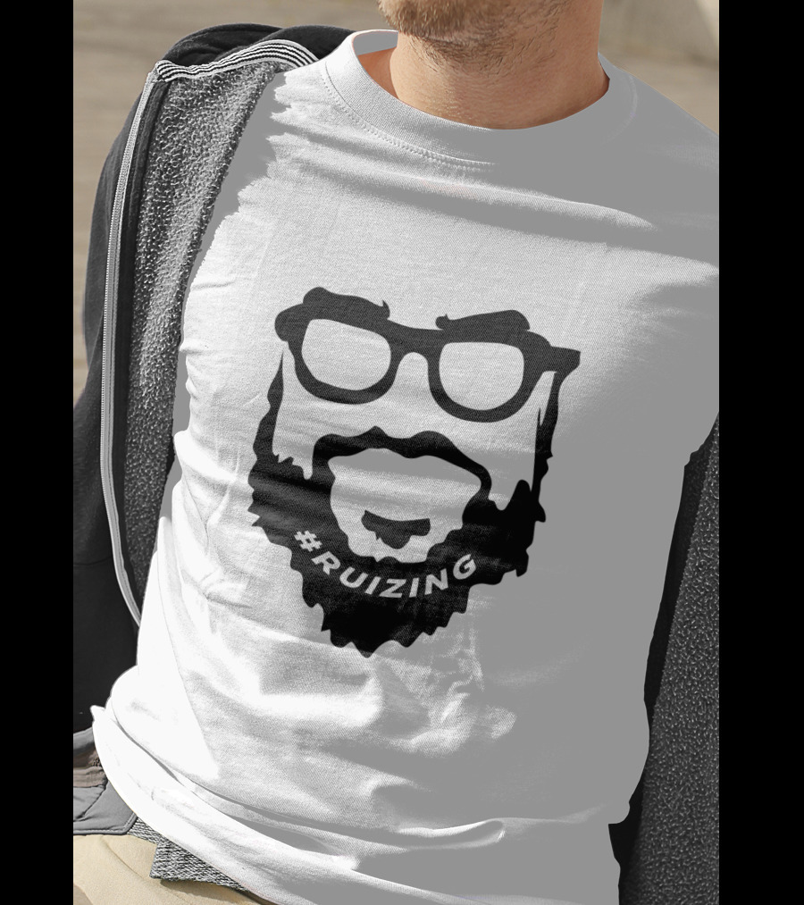 Ruizing Carl Ruiz Beard And Glasses T-Shirt