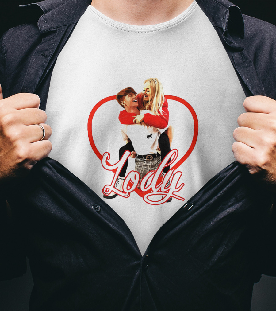 Lody Merch Zoe And Cody Heart T-Shirt