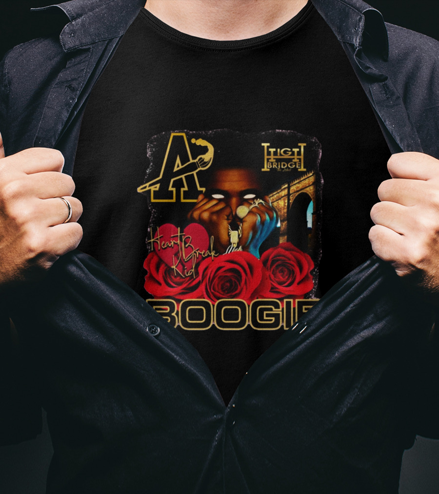 A Boogie HeartBreak Kid High Bridge Roses T-Shirt