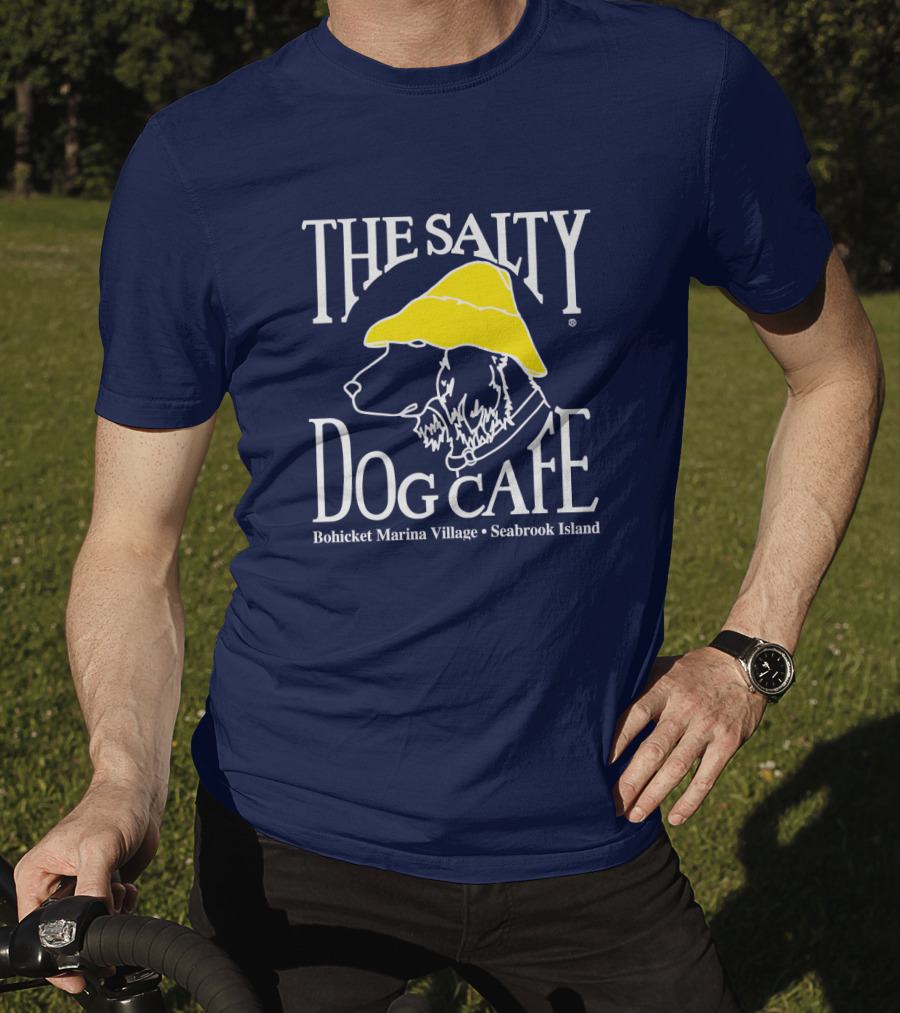 The Salty Dog Café Bohicket Marina Village Seabrook Island T-Shirt