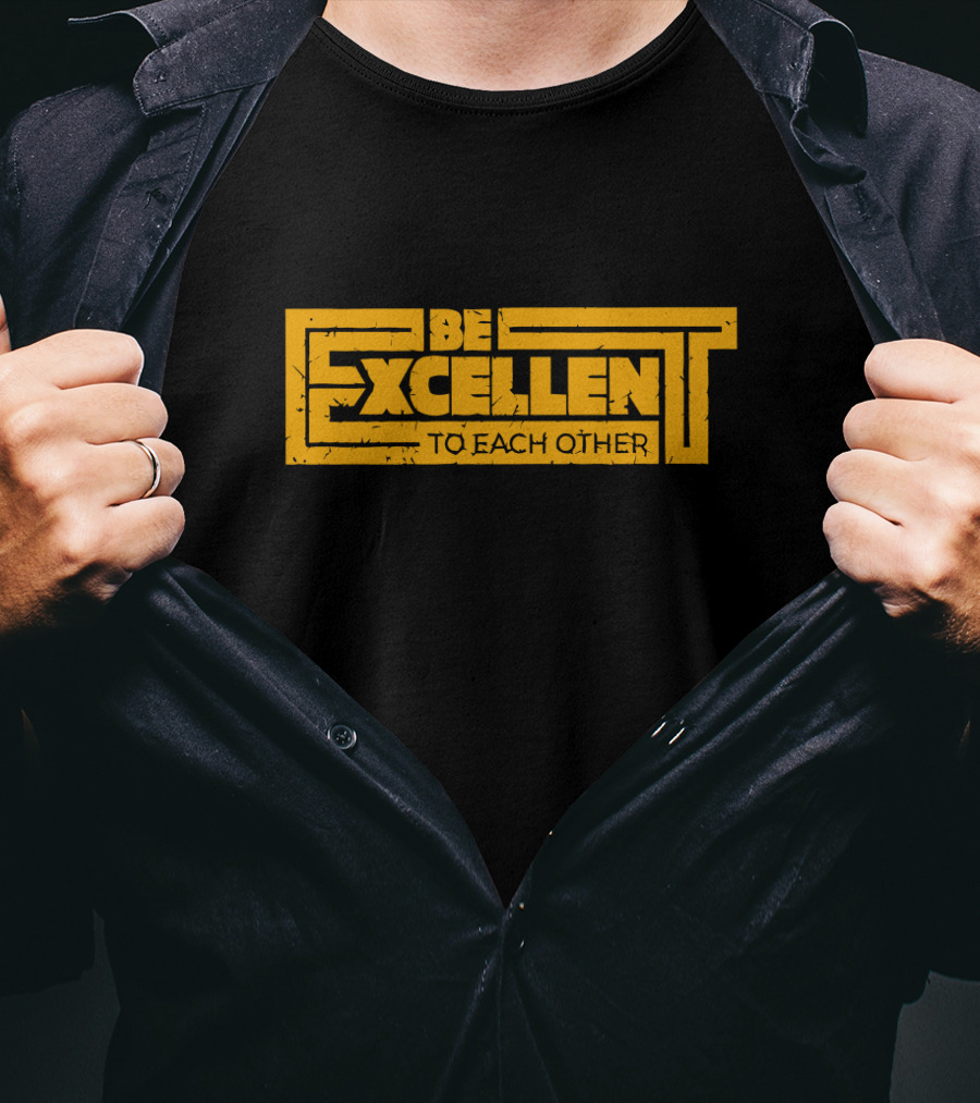 Be Excellent To Each Other Retro T-Shirt