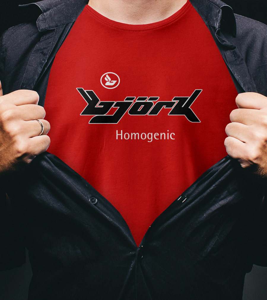 Bjork Homogenic Logo T-Shirt