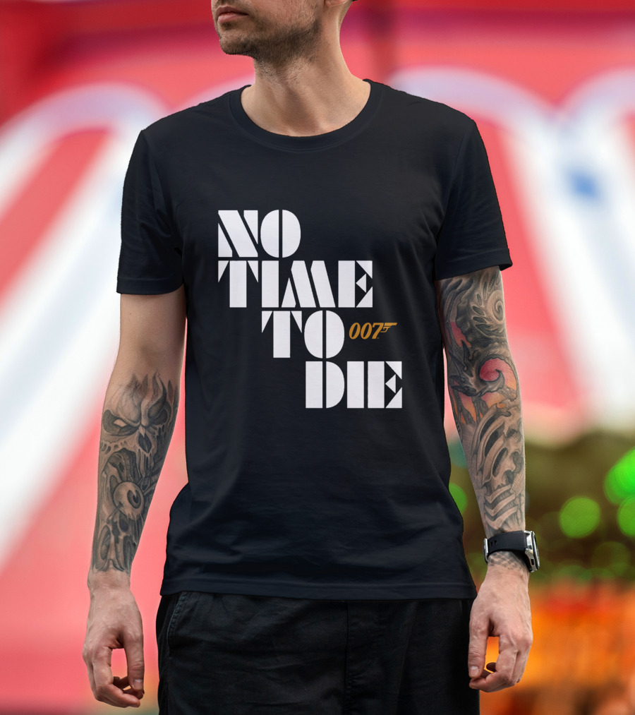 No Time to Die 007 Bond T-Shirt