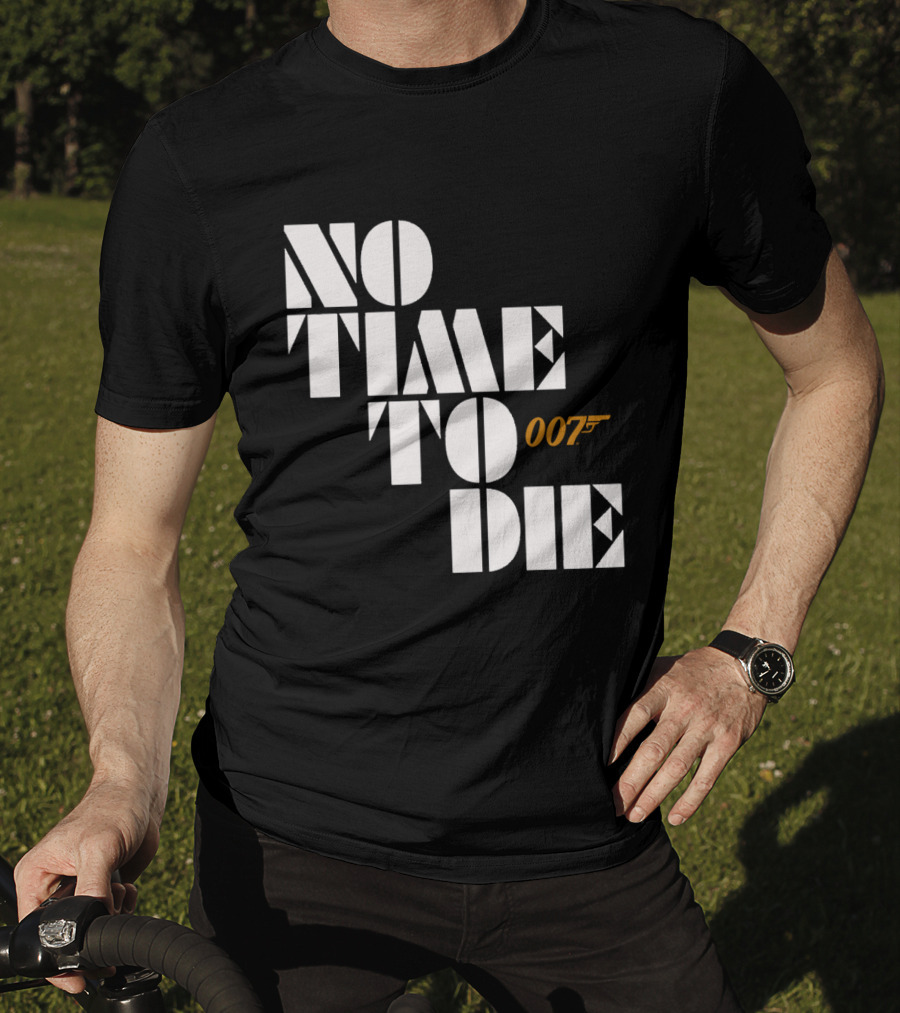 No Time To Die 007 Bond T-Shirt