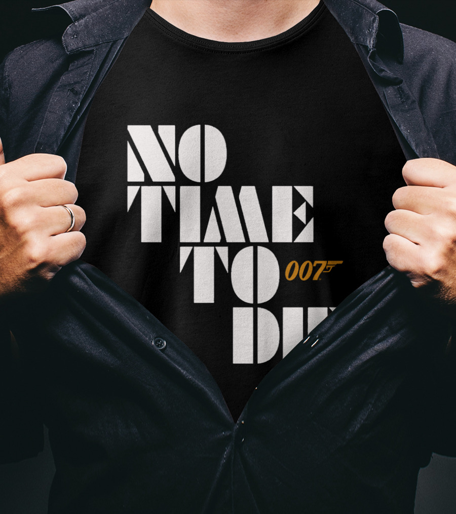No Time To Die 007 Bond T-Shirt