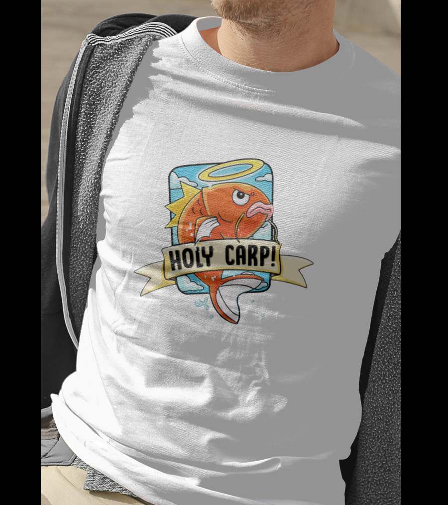 Holy Carp Nerdecrafter Merch T-Shirt