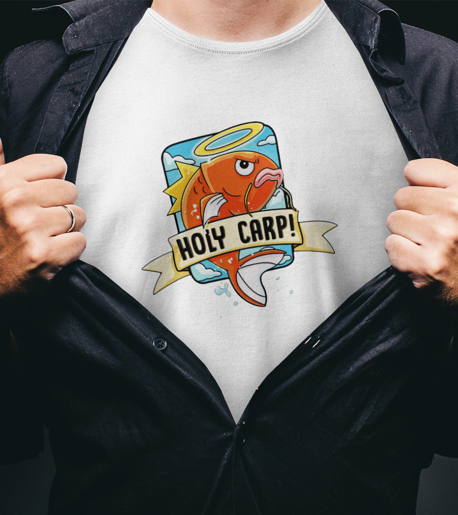 Holy Carp Nerdecrafter Merch T-Shirt