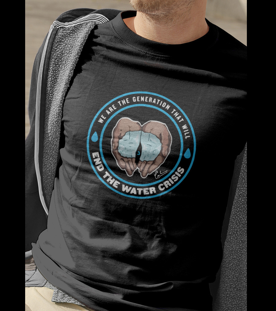 Cameron Boyce Foundation We Are The Generation That Will End The Water Crisis T-Shirt